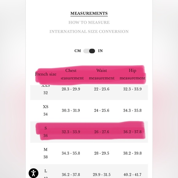 Sezane Matheo Trousers Rosewood - Size 4 - Picture 10 of 11